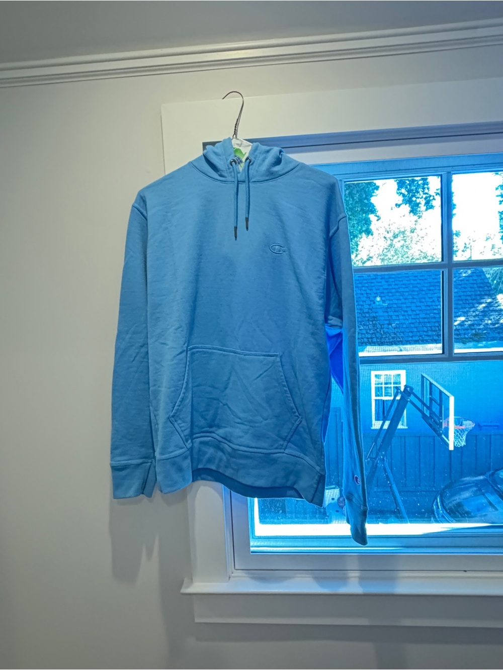 Champion Light Blue Pullover Hoodie